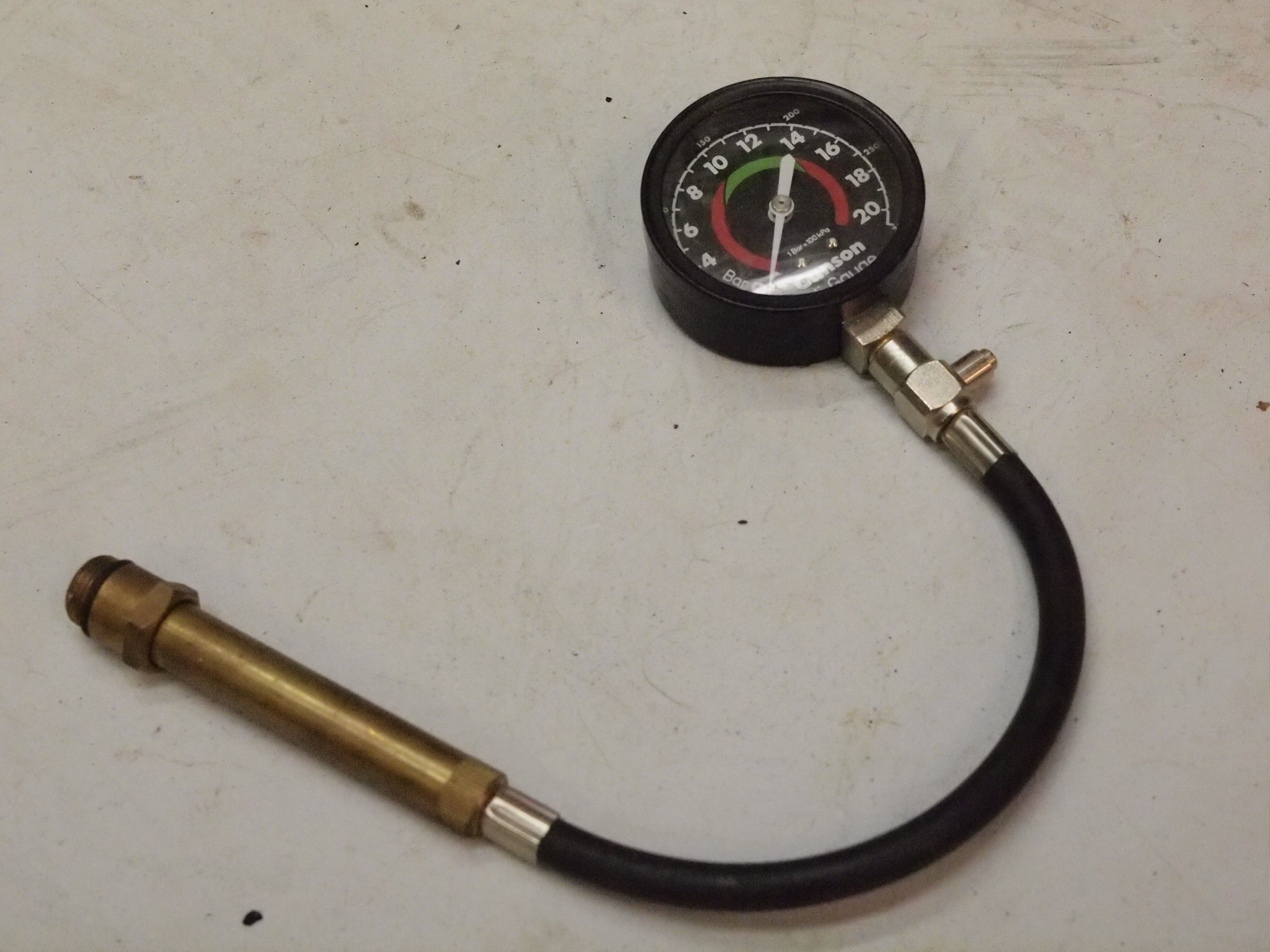 Gunson hi_gauge kompressionstestare/mätare