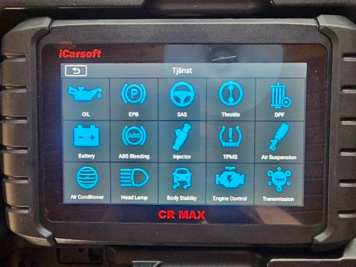 Icarsoft max (touchskärm samt wifi, odb-ii)