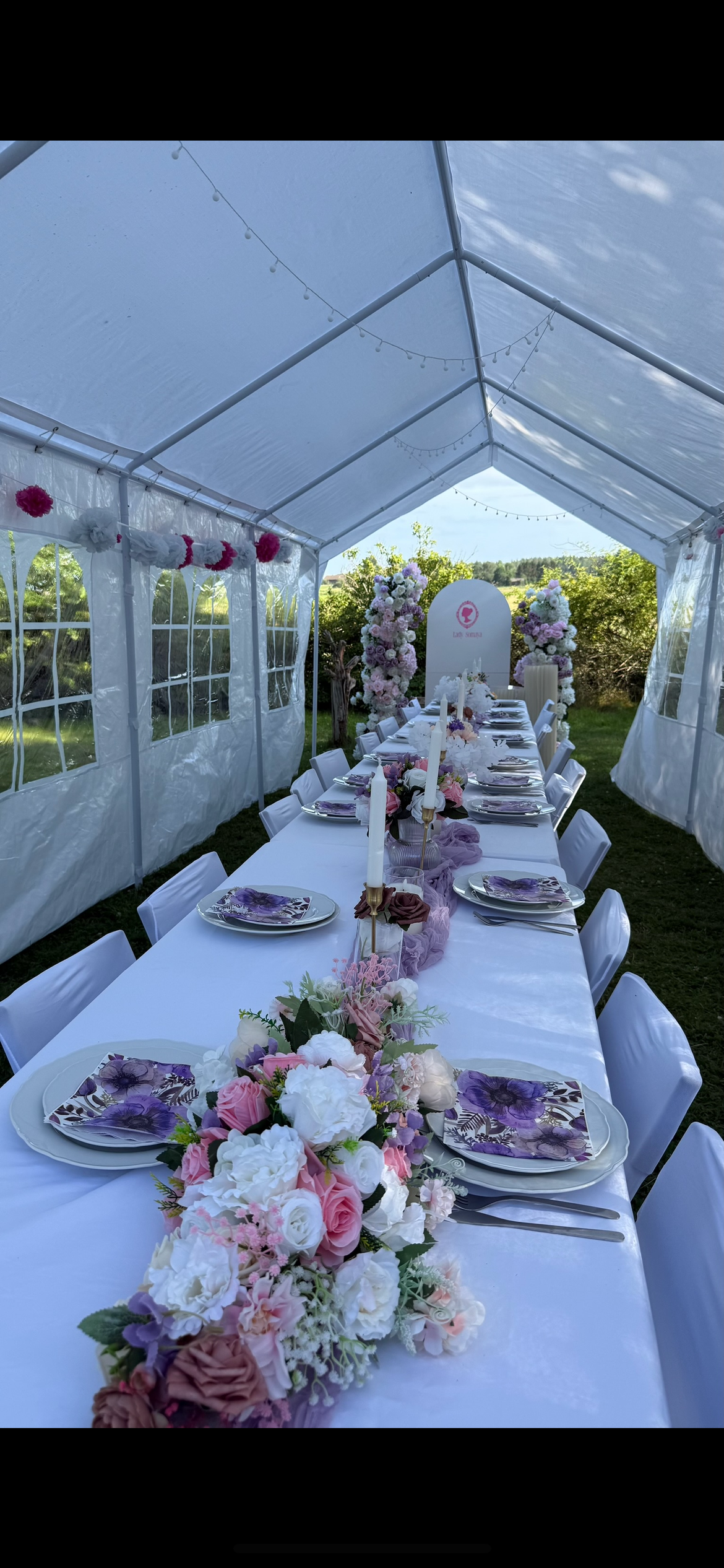 Hopfällbara bord & stolar 