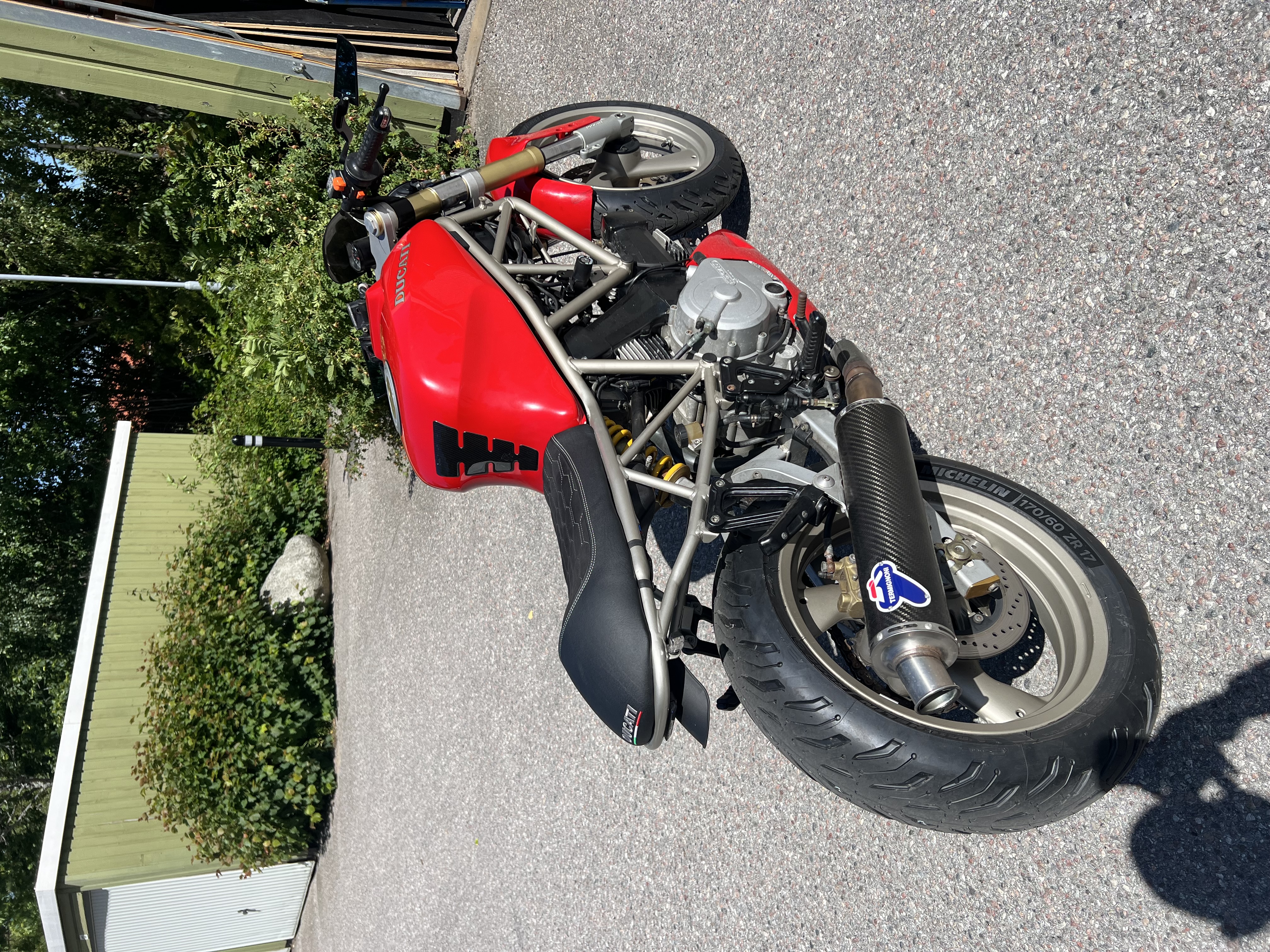 Motorcykel mc cafe racer ducati 600ss