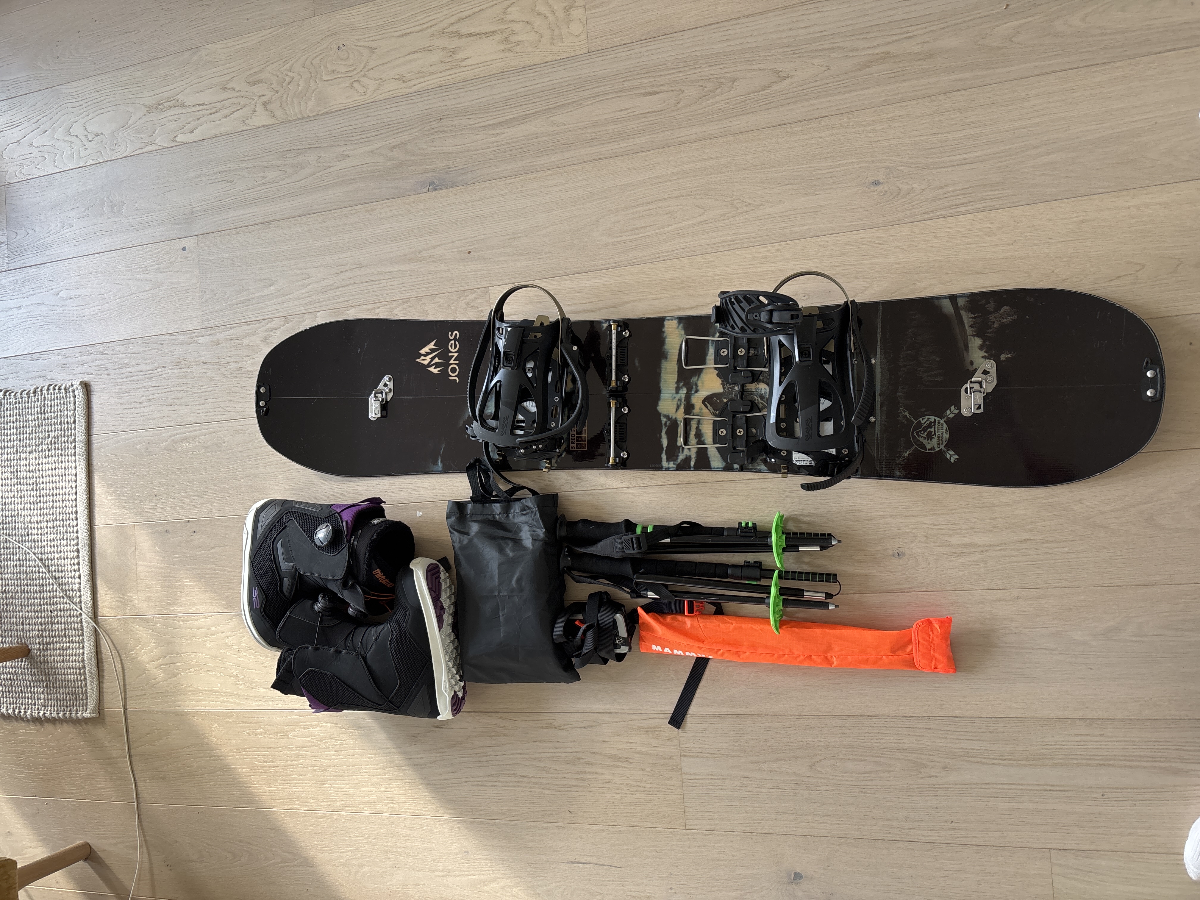 Splitboardpakke m/skredutstyr