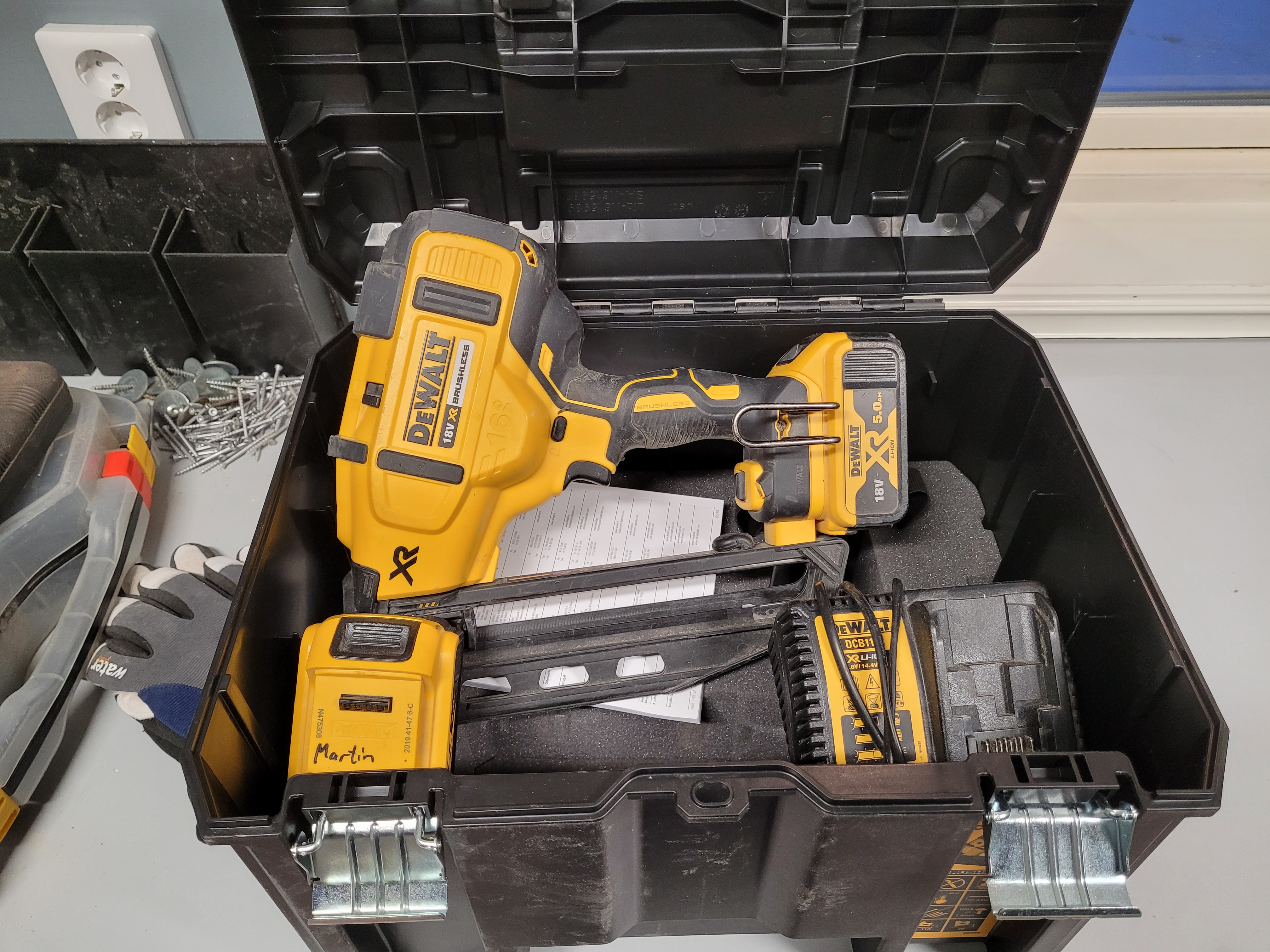 Dewalt dyckertpistol batteridriven