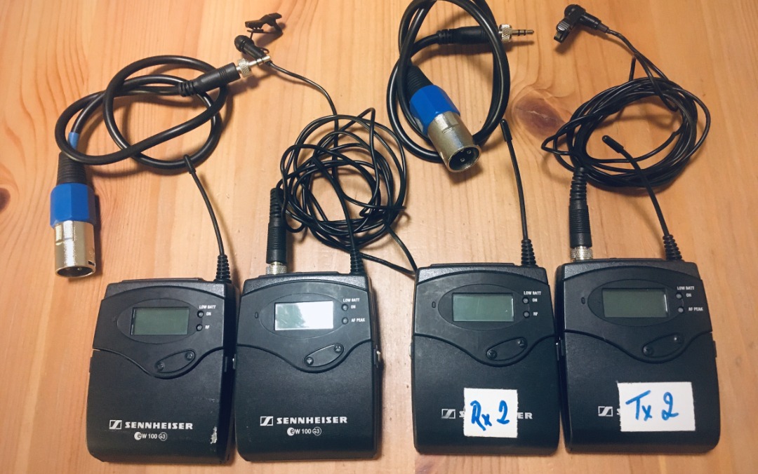 Sennheiser mygg-kit med zoom handy recorder