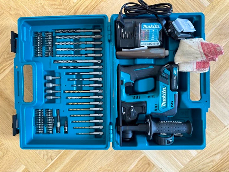 Borrhammare makita 12v batteri