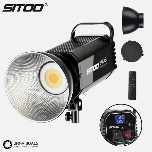 Cobb 300 studio lighting kit with stand and diffuser