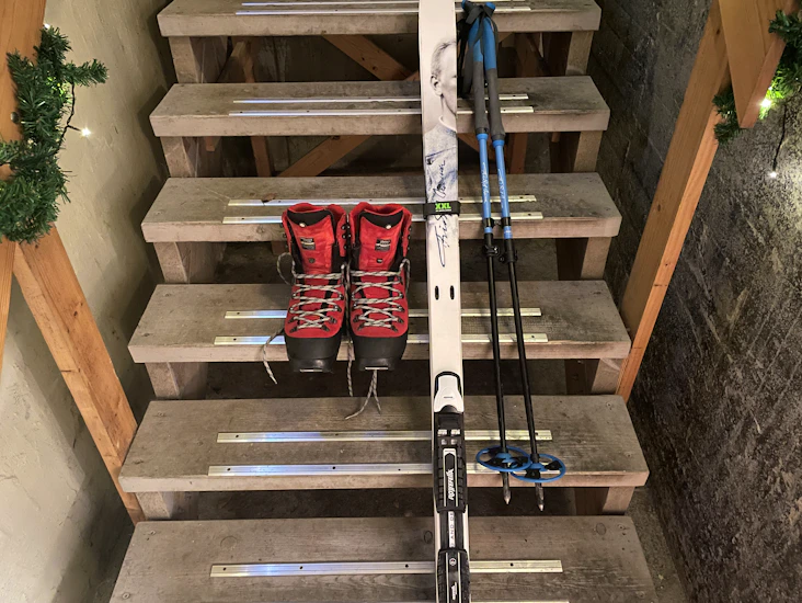 Fjellskipakke 190 cm med sko str 45