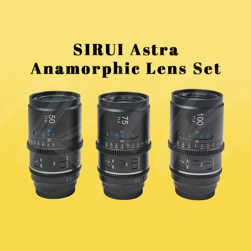 Sirui astra lens set (50mm | 75mm | 100mm)
