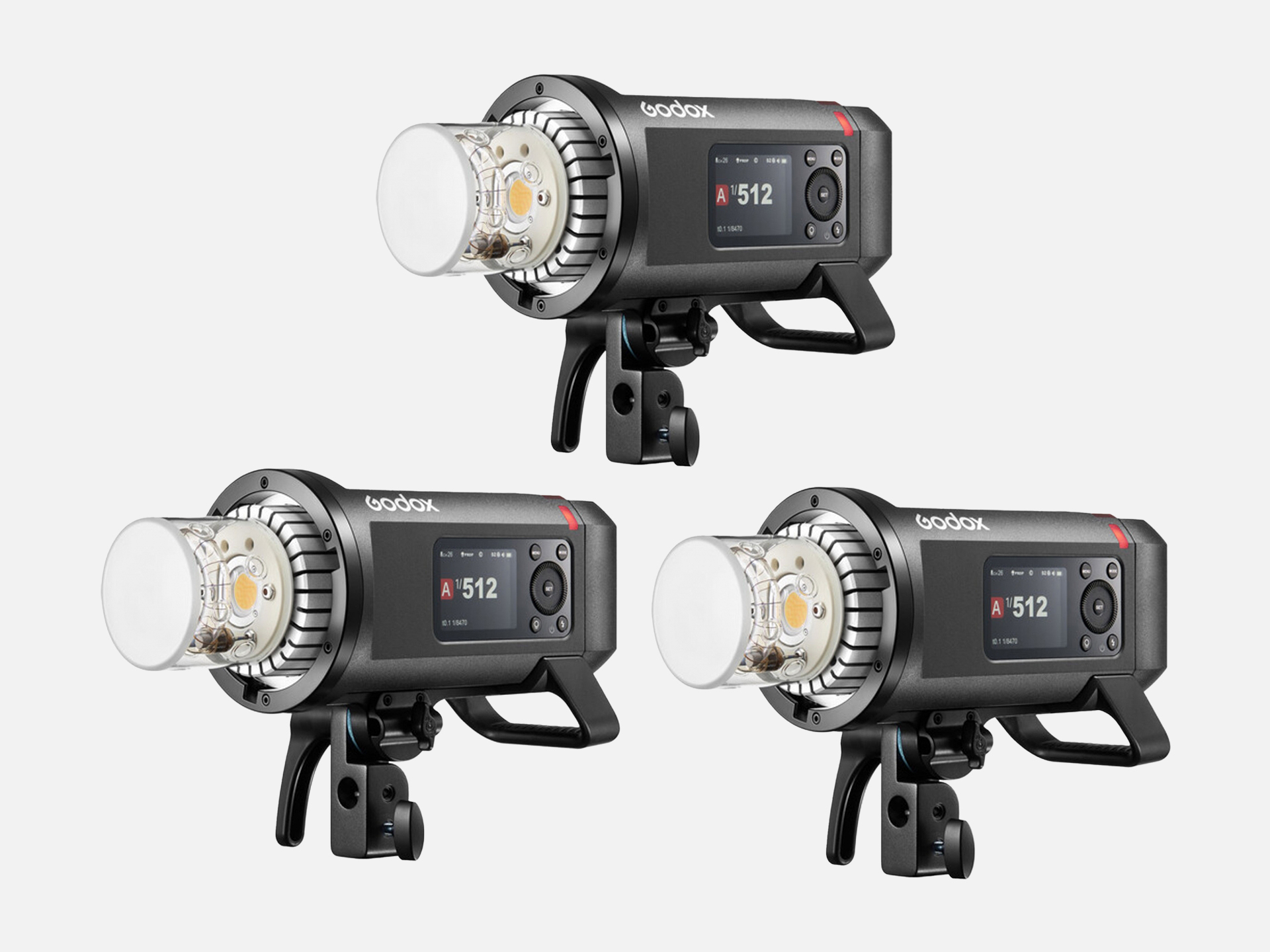 Godox ad600pro ii studioblixt x 3