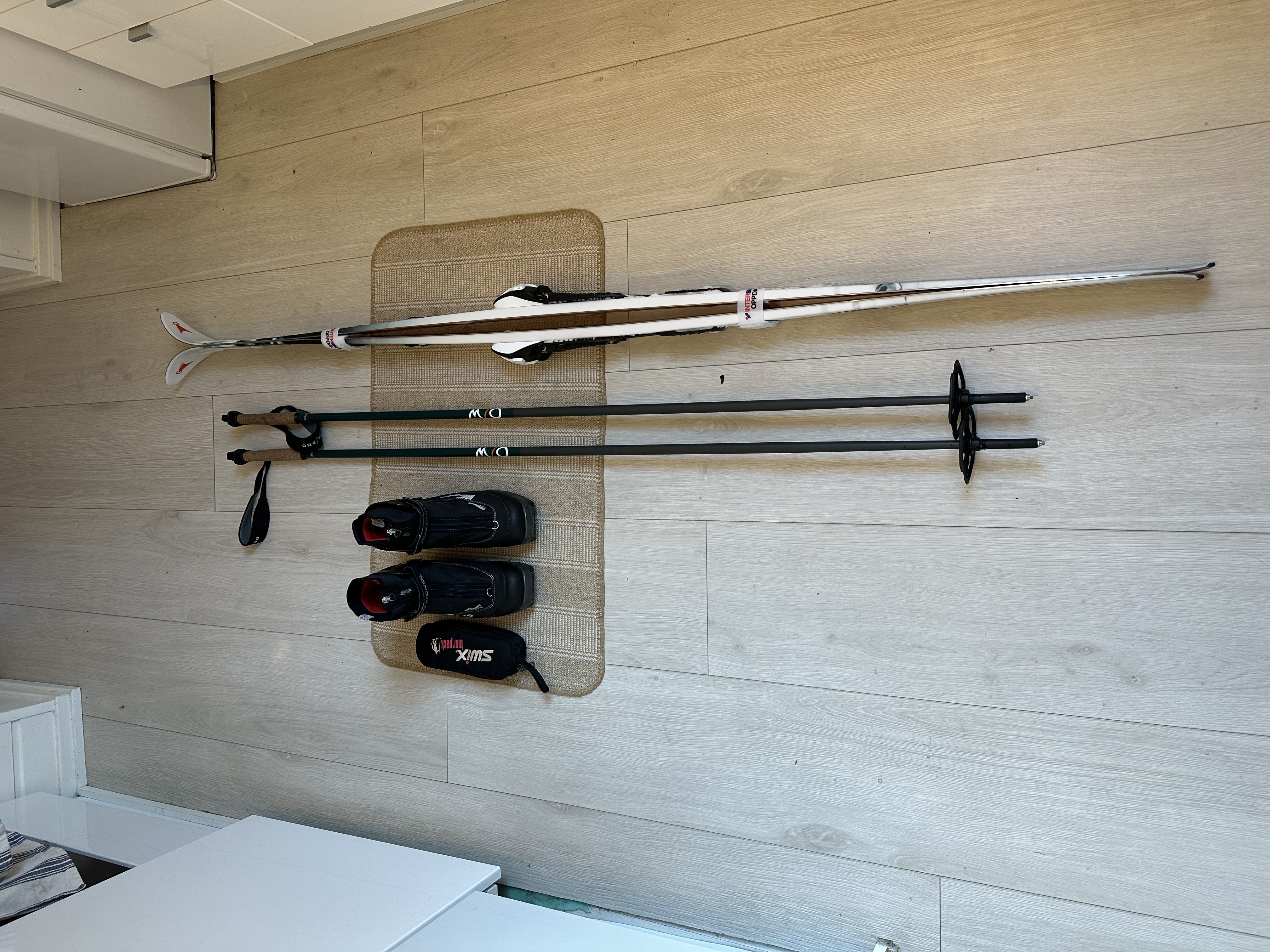 Åsnes fjellski 185cm, skisko 39