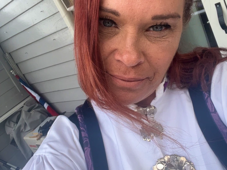 Lilla vestlansdrakt str m/l