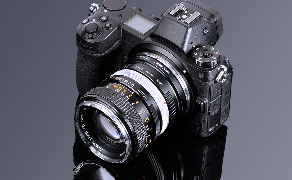 Nikon z6 iii + 3x canon fd 20/35/50/85/135mm  cine mod lens photo camera internal prores raw red