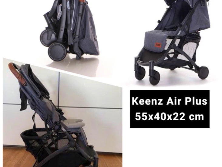 Resevagn (55x40x22 cm) 45 liter varukorg