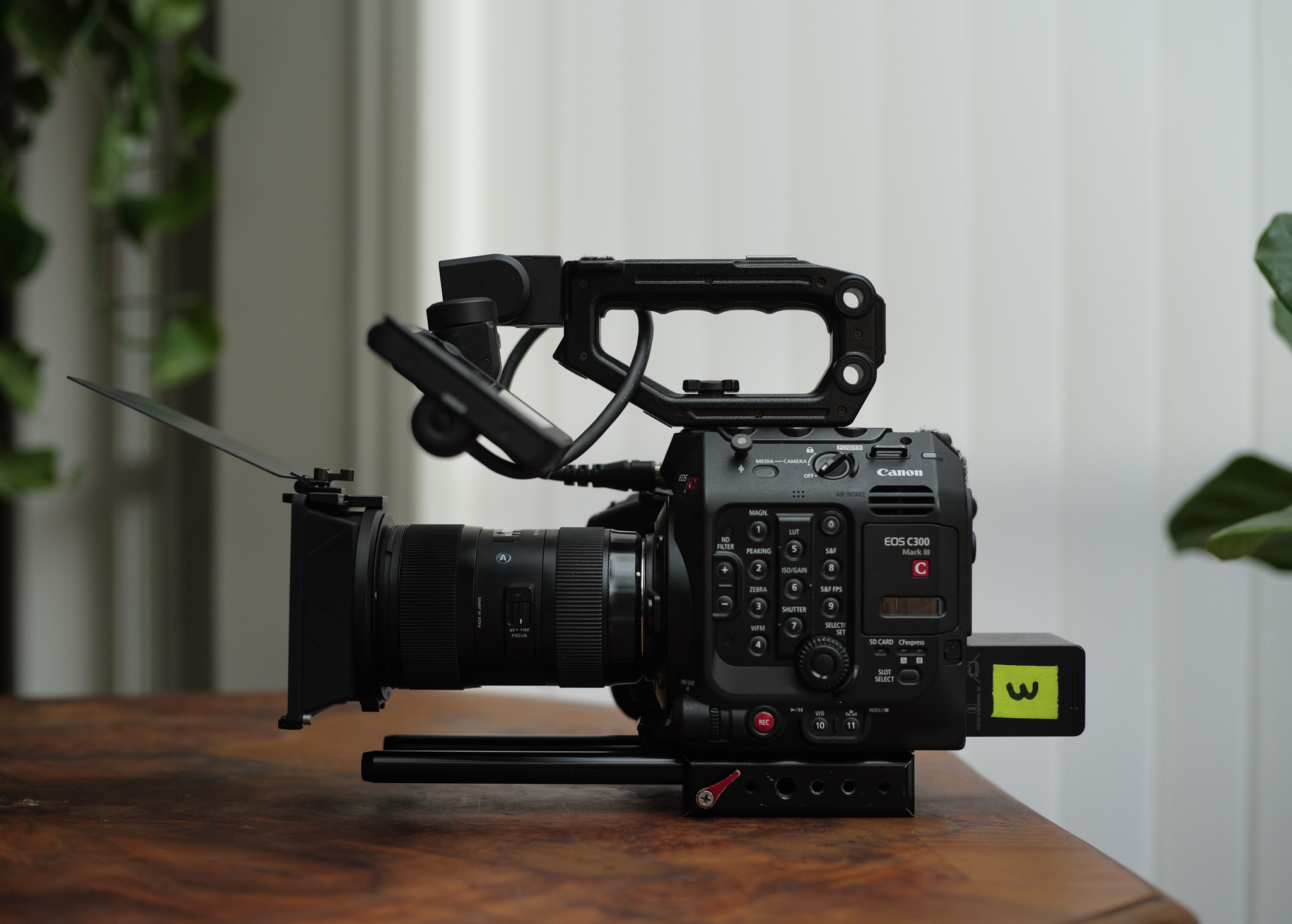 Canon c300 mark iii & sigma 18-35mm f/1.8