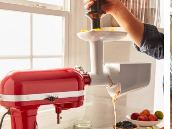 Tillbehör till att göra äppelmos kitchen aid