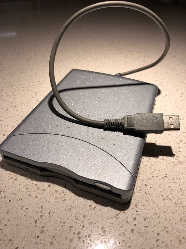 3.5” tum portabel usb diskettstation floppy
