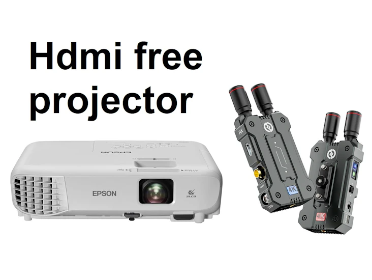 Projector epson 3500 lumens + wireless hdmi transmitter