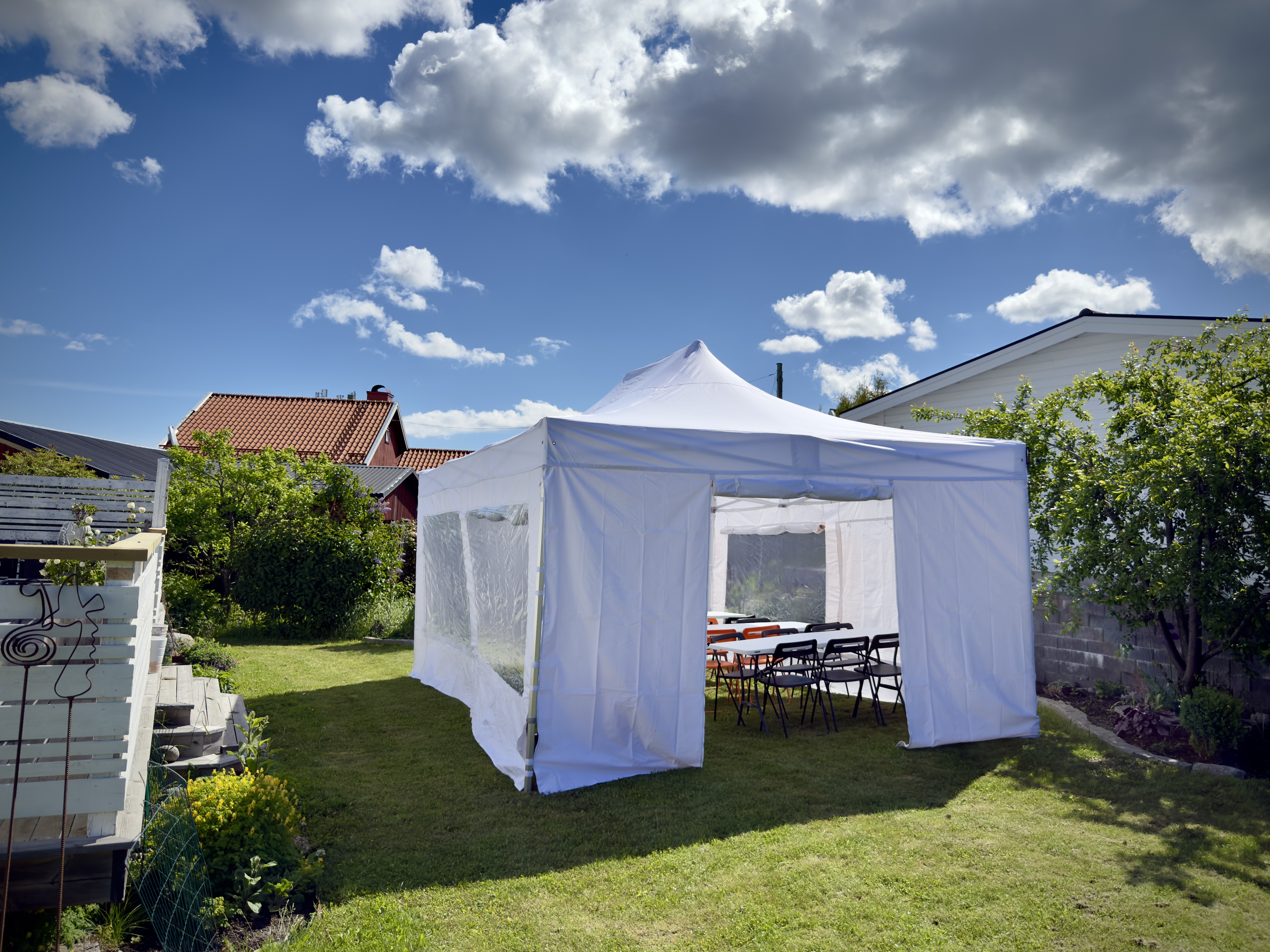 Partytält 4x6m (popup)