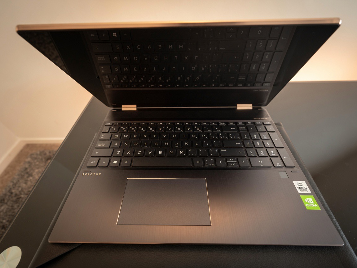 Hp spectre 15” premium touchscreen flip laptop – intel core i7, nvidia graphics,