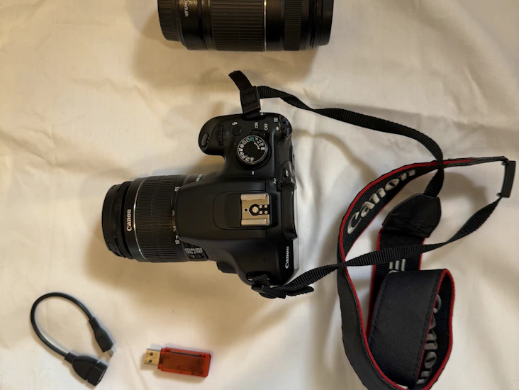 Canon eos 1200d 18mp digital slr camera (black)