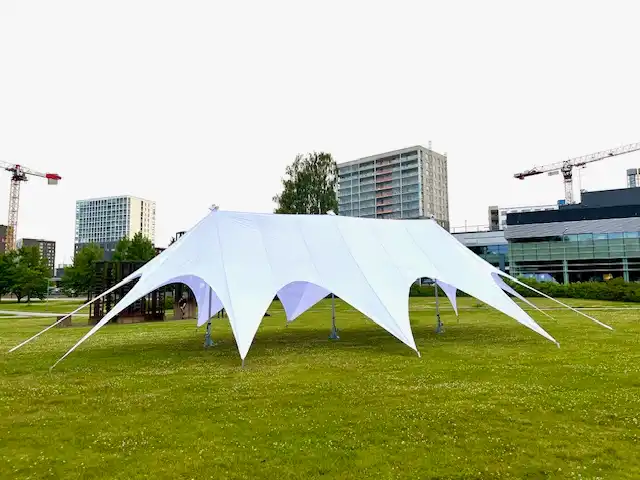 93 m² ammattitason tähtiteltta / juhlateltta