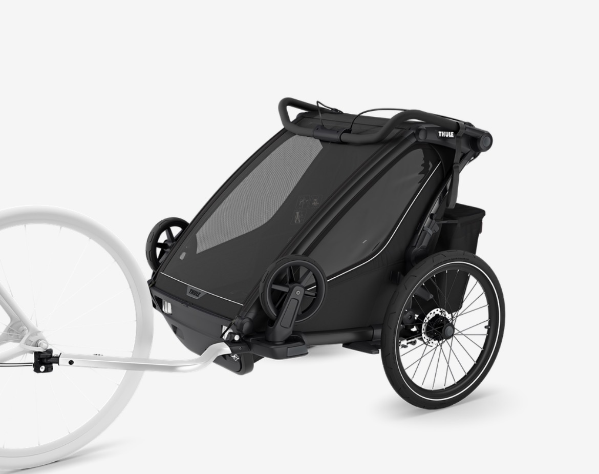 Thule chariot sport 2 double – sykkelvogn / ski- og løpevogn