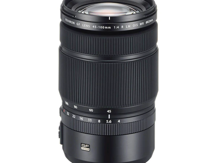 Fujifilm gf 45-100mm f/4 r lm ois wr zoomlens