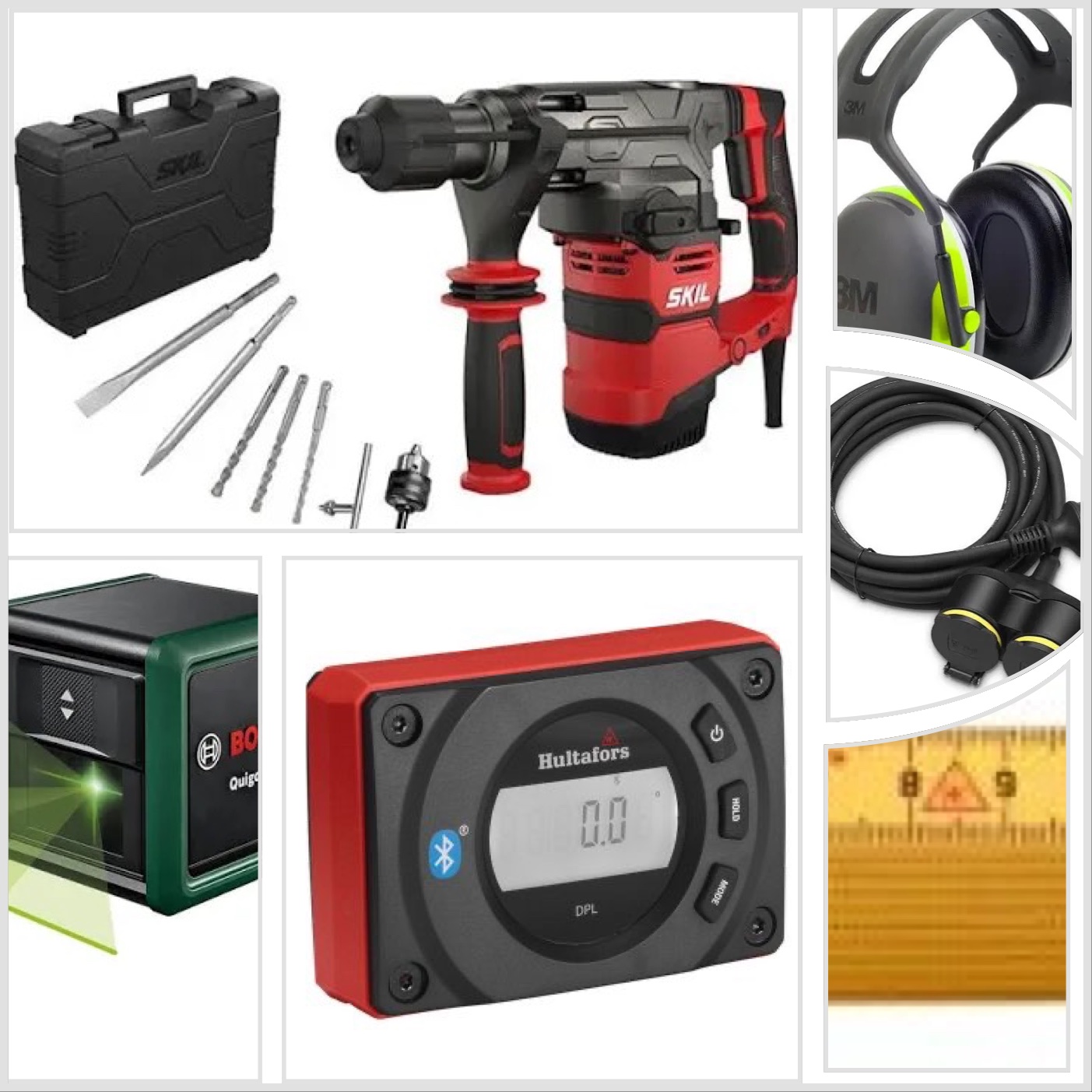 Borrhammare / slagborr paket