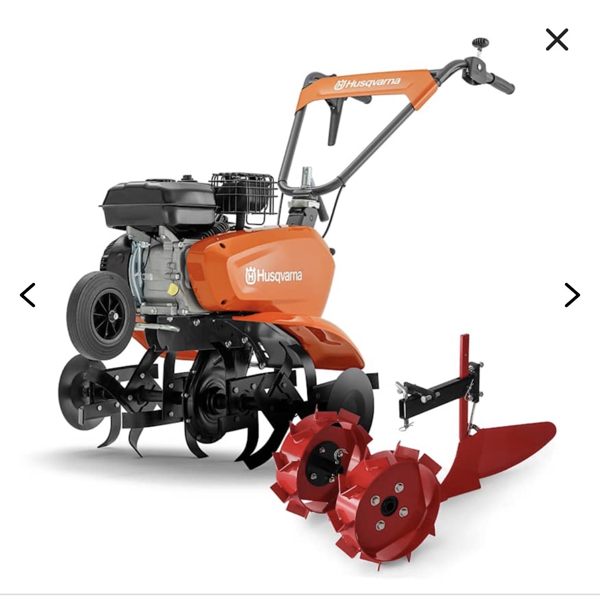 Husqvarna tf 335 jordfres inkl. hyppeskjær 