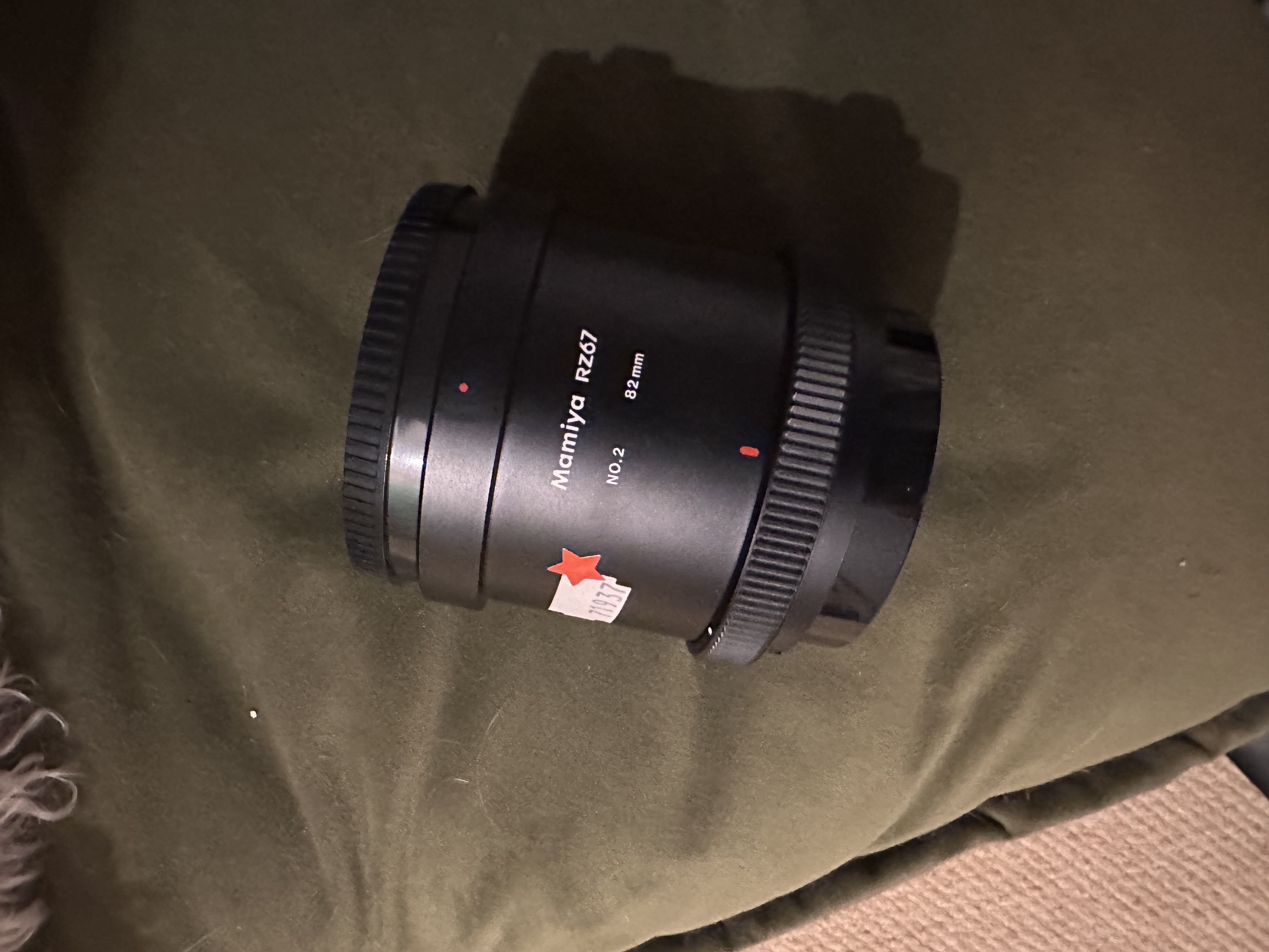 82mm extension tube  mamiya rz67