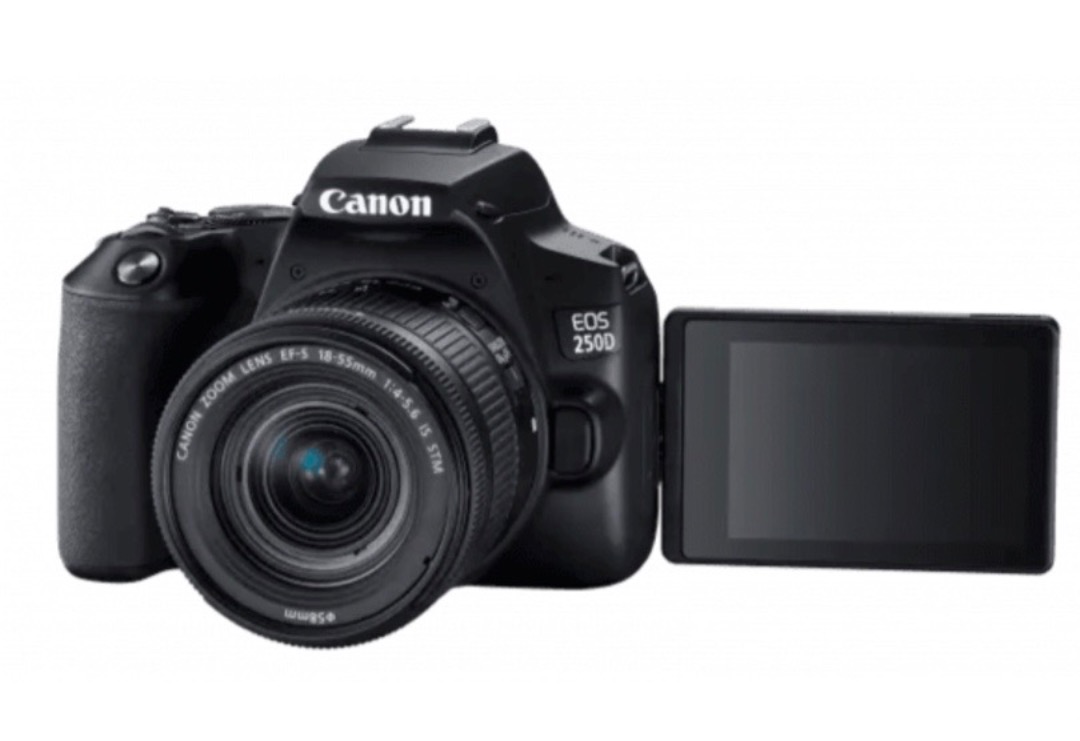 Canon eos 250d + ef-s 18-55mm f/4-5.6 is stm