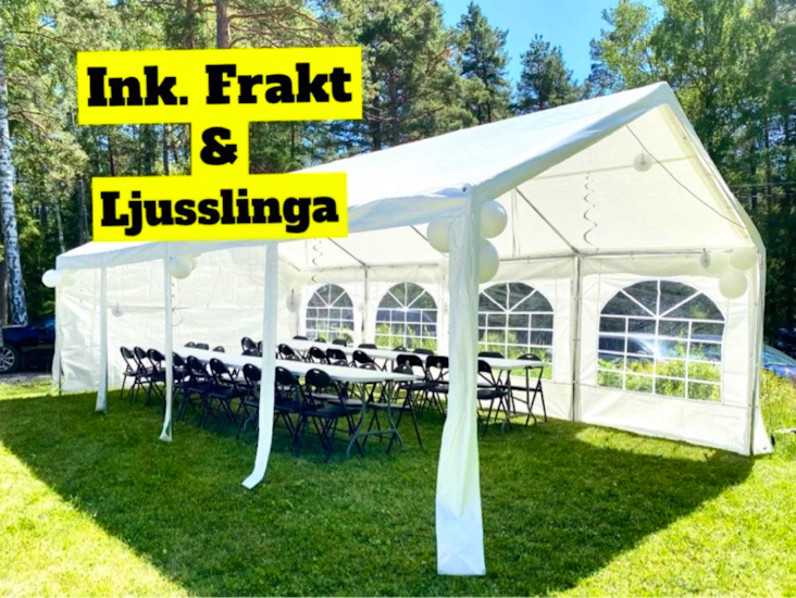 Partytält 4x8 🎪🎉 #2