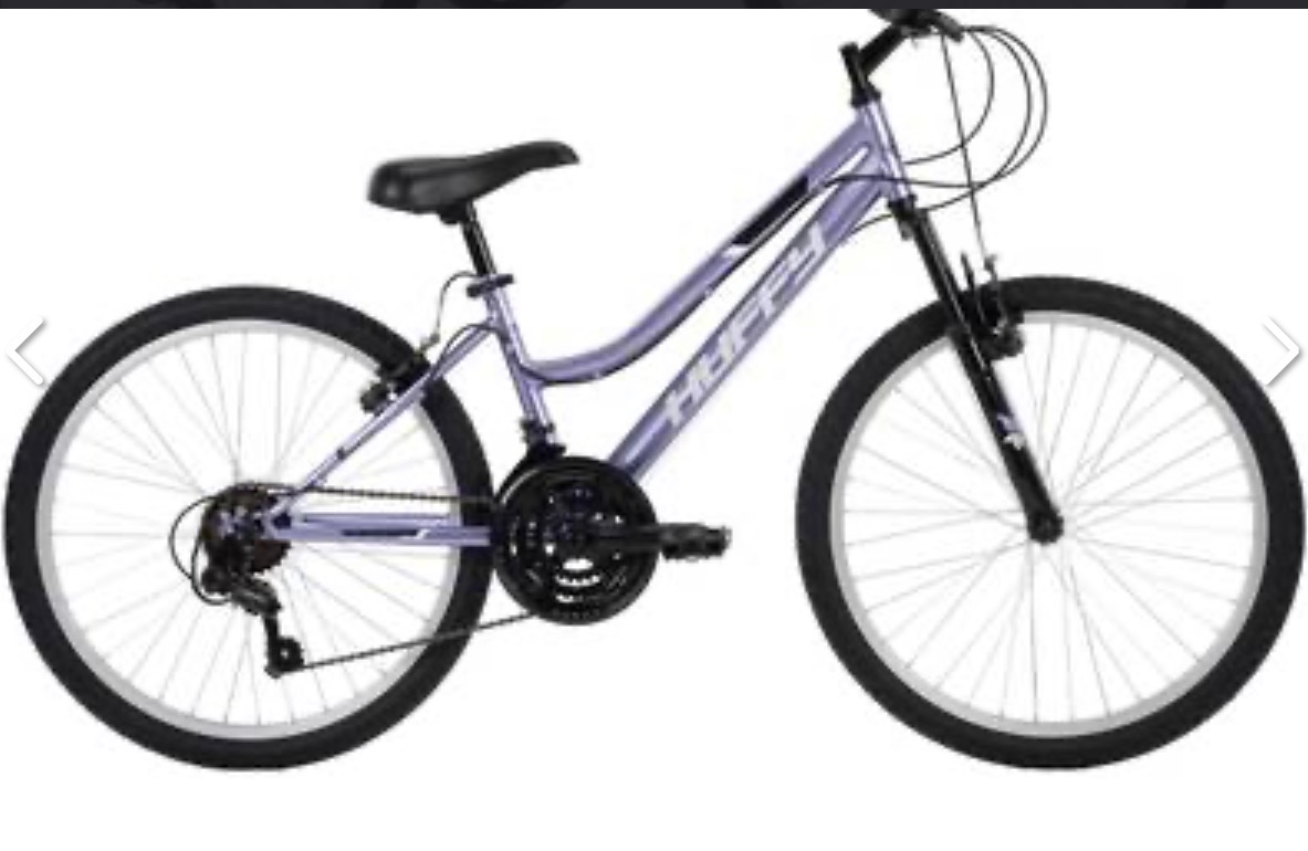 Huffy rock creek 24” mountain bike - 18-speed shimano