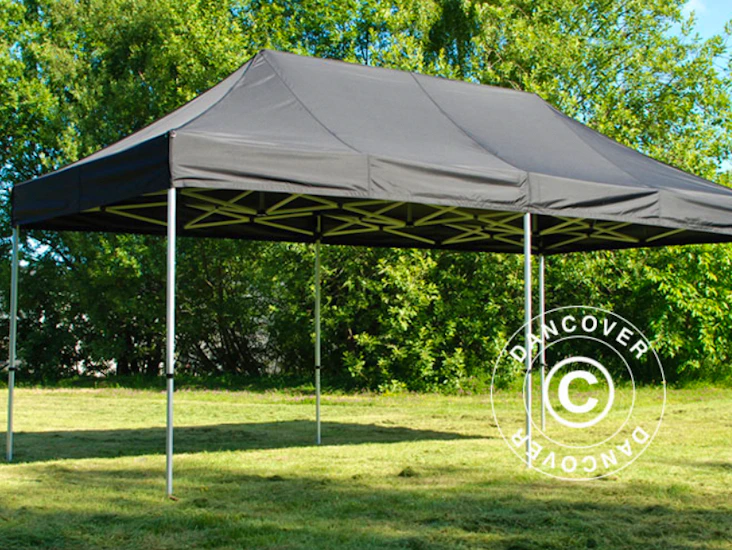 Svart pop-up partytält 3*6m