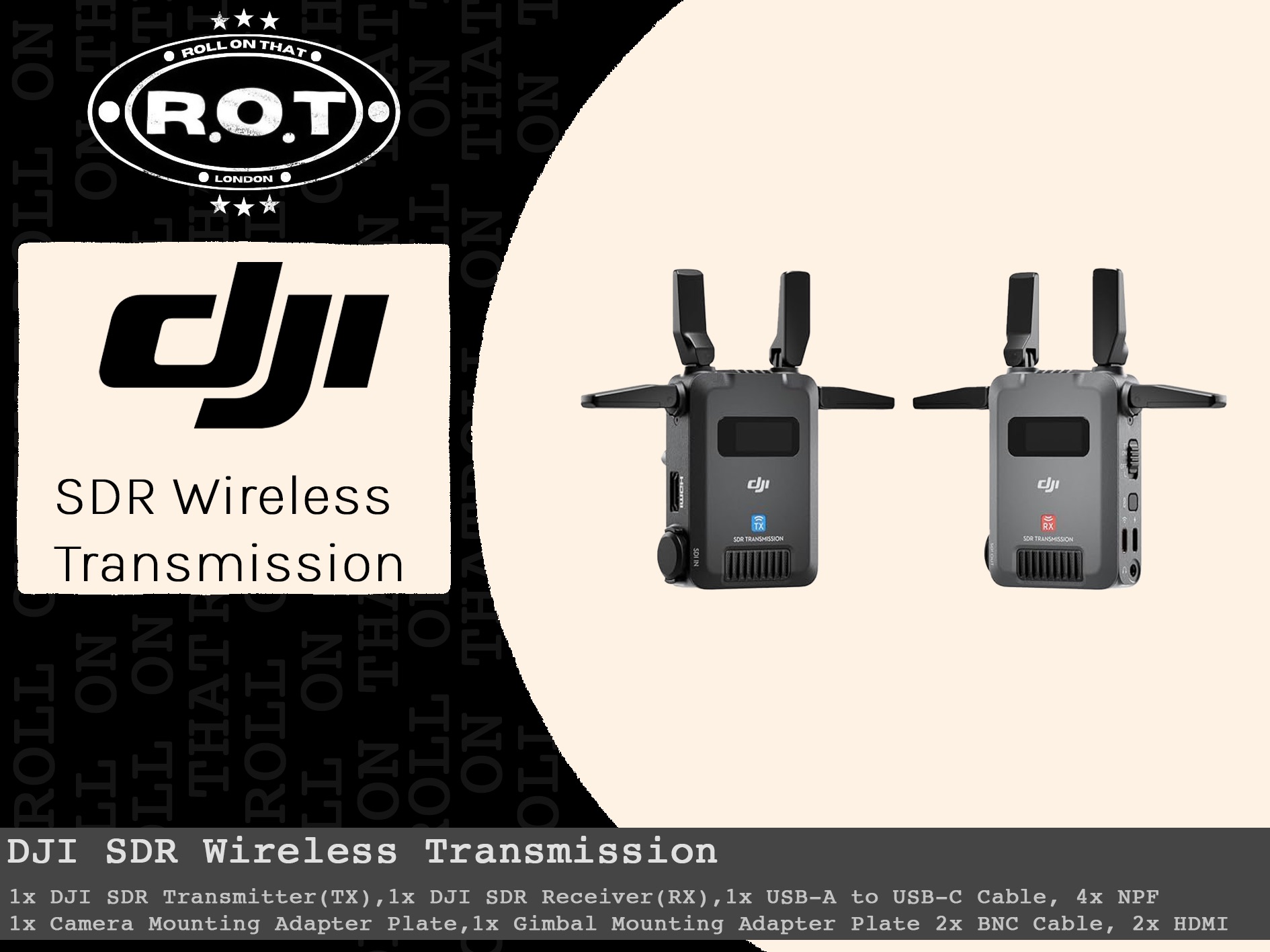 Dji sdr transmission combo