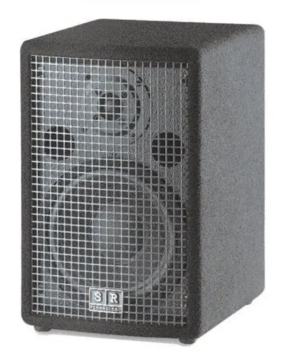 Pair of sr technology club 150a powered speakers