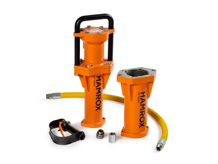 Luftdrevet stolpebanker hamrox 76