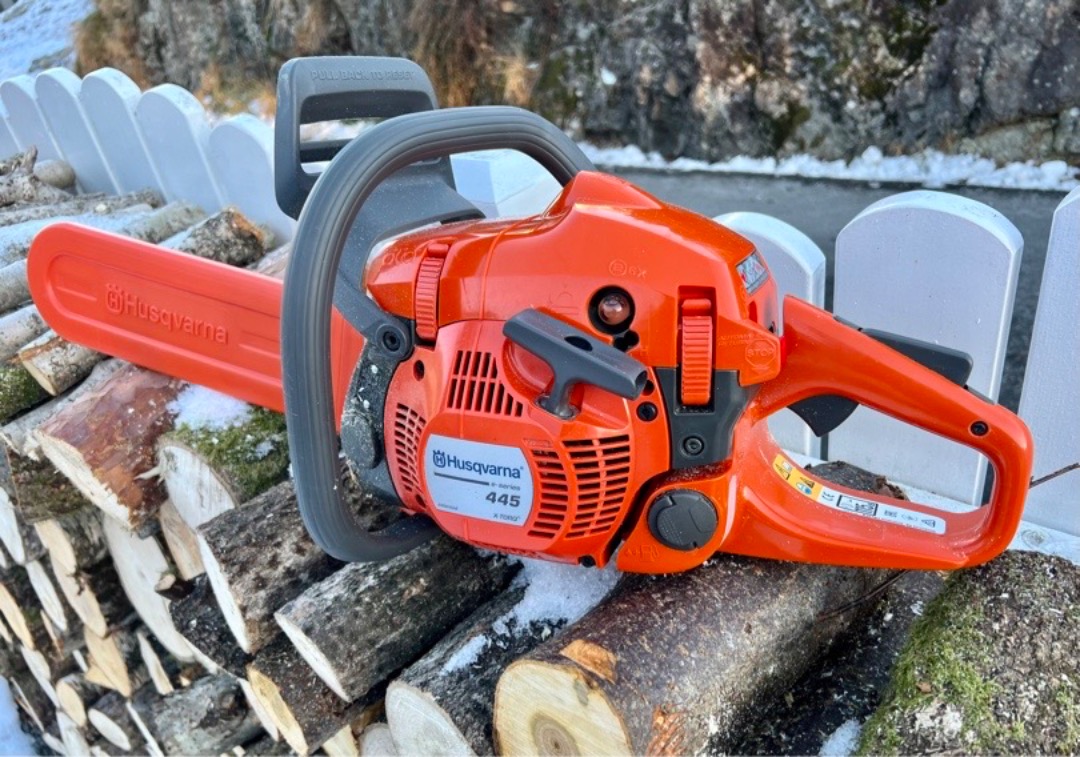 Husqvarna motorsag. nyeste modell 445