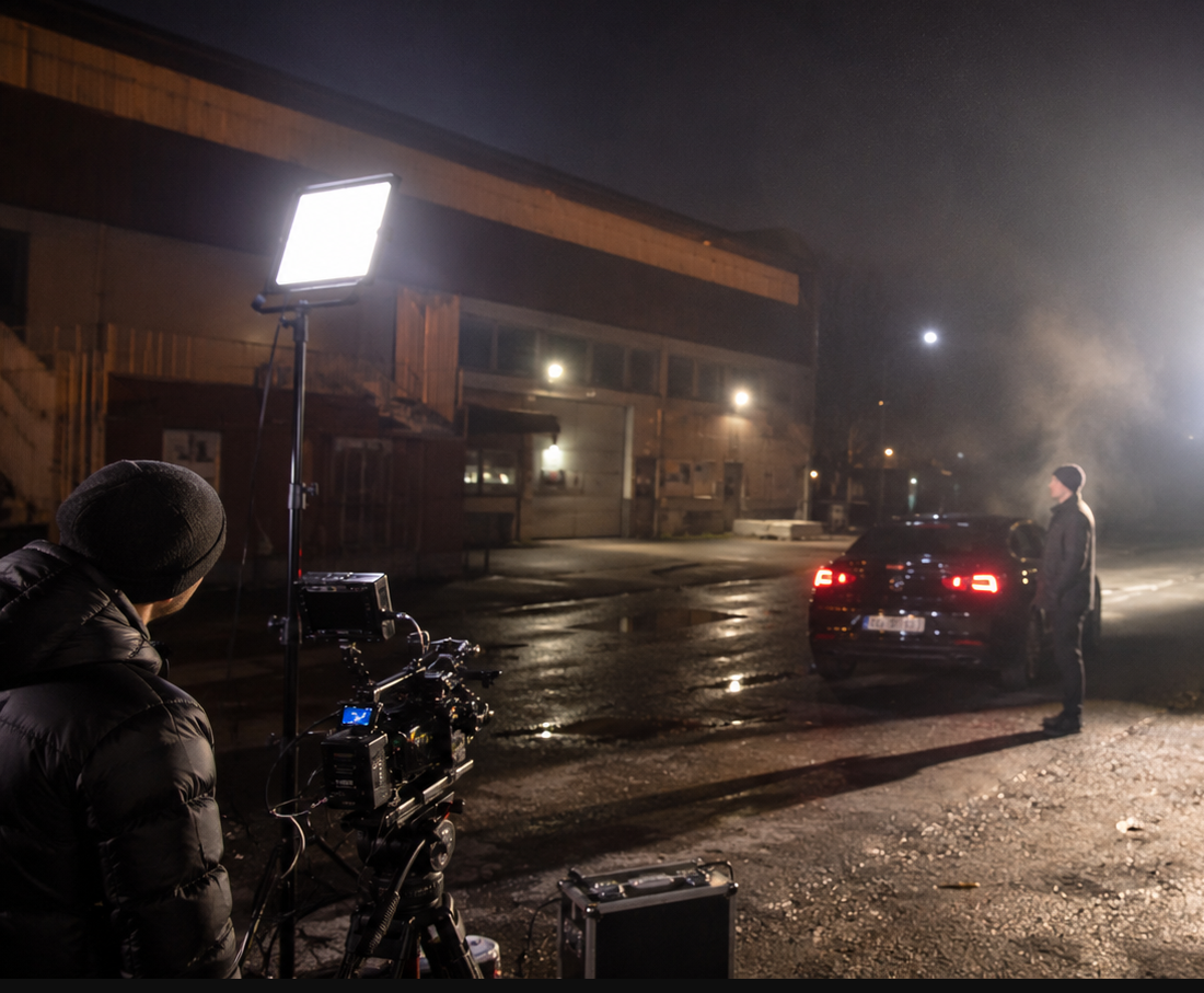Extremt starka 200 w led-lampor – för film, foto & event