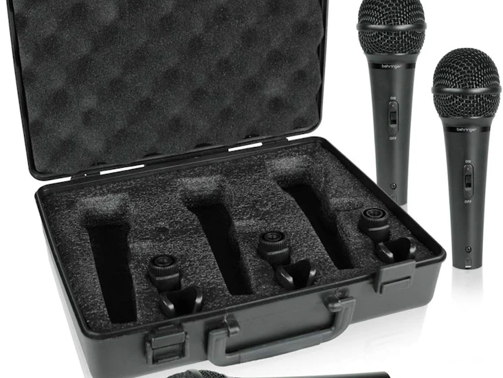 Behringer xm1800s set of 3 microphones