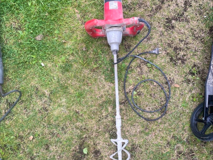 Håndholdt sementmikser