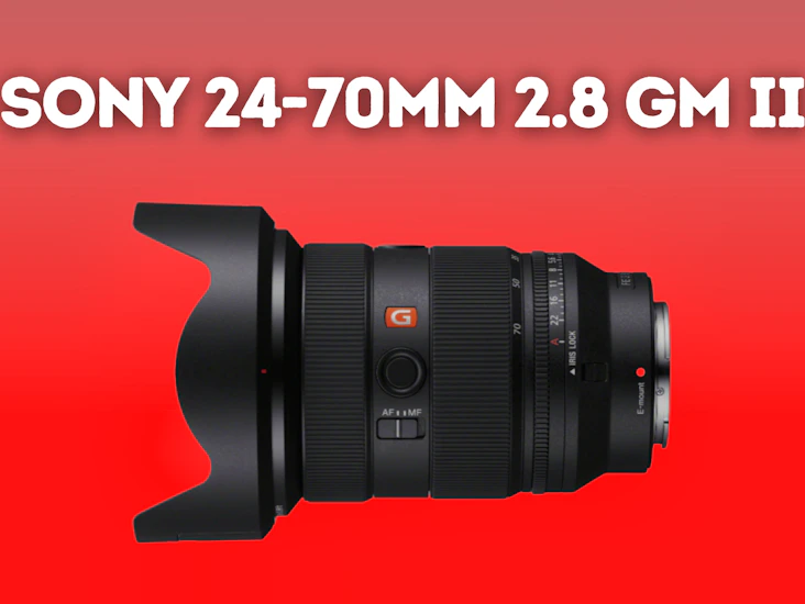 Sony fe 24-70mm f2.8 gm ii - 24-70 mm 2 - latest model!