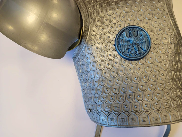 Breast plate + helmet