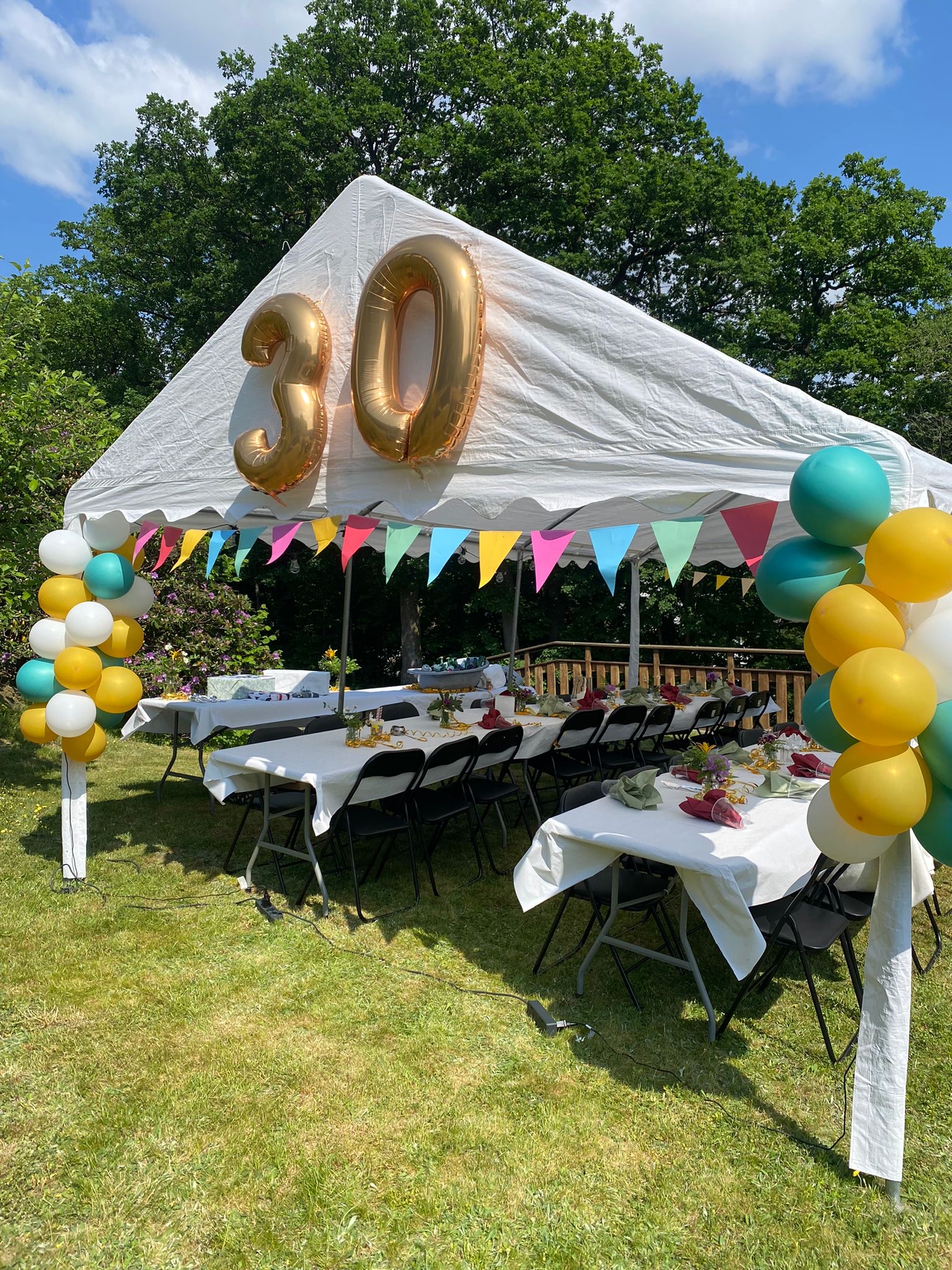 Partytält 4x6 meter