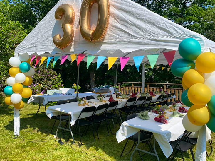 Partytält 4x6 meter