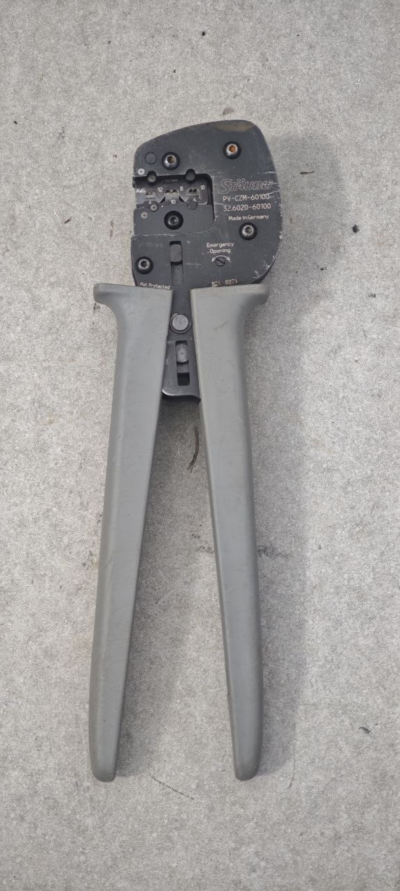 Klauke strause pv-czm-60100 crimptång