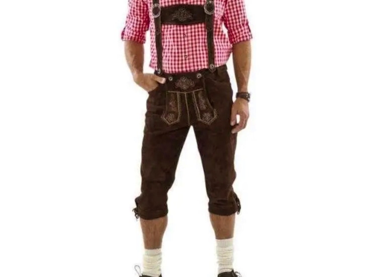 Lederhosen i läder