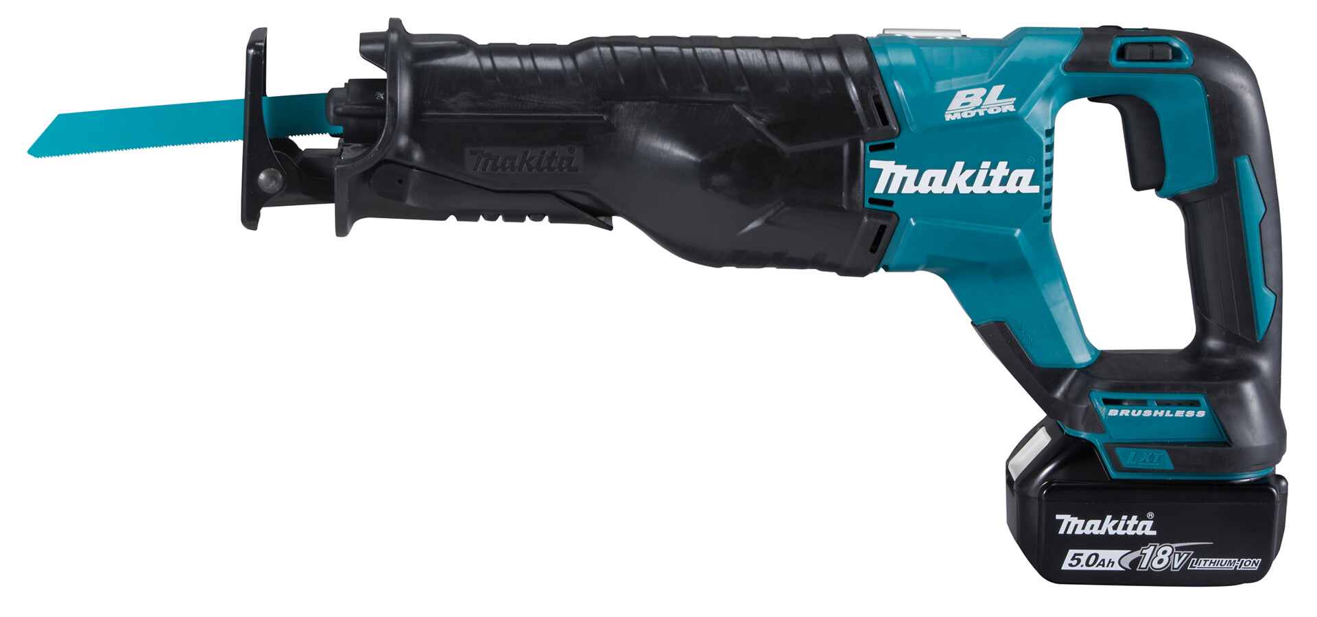 Makita djr187 tigersåg 18v inklusive batterier och laddare