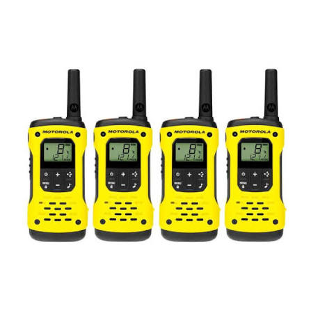 Motorola tlkr t92 license-free walkie talkies 2-way radio - x4