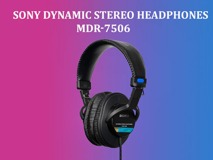 Sony dynamic stereo headphones mdr-7506