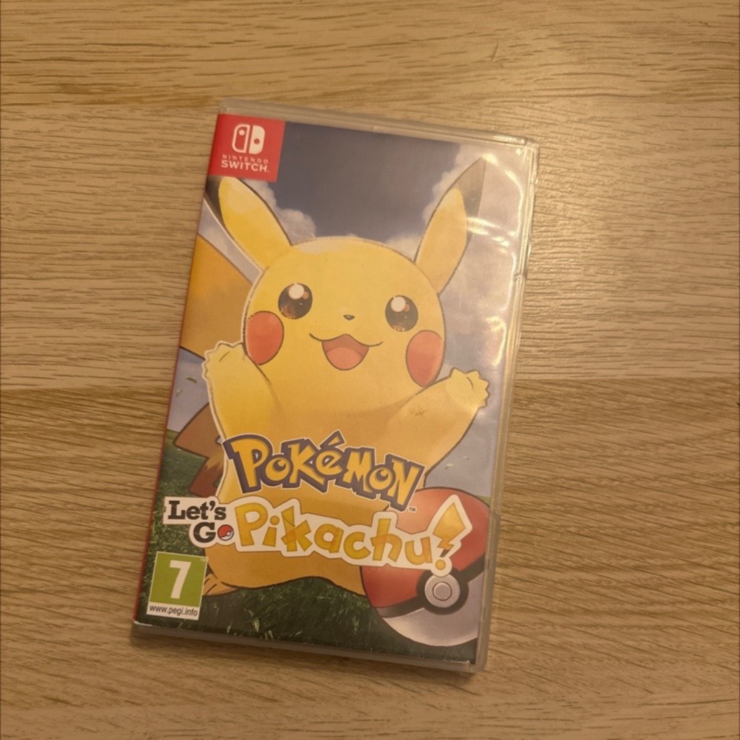 Pokemon let's go pikachu